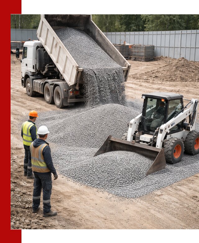 Доставка и продажа гранитного щебня фракции 0-5 в Скопине