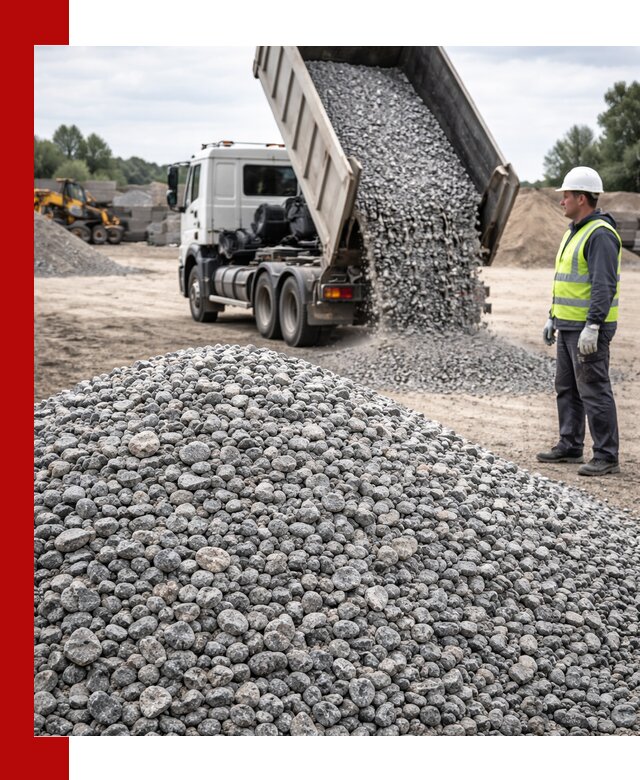 Доставка и продажа гранитного щебня фракции 5-20 в Скопине