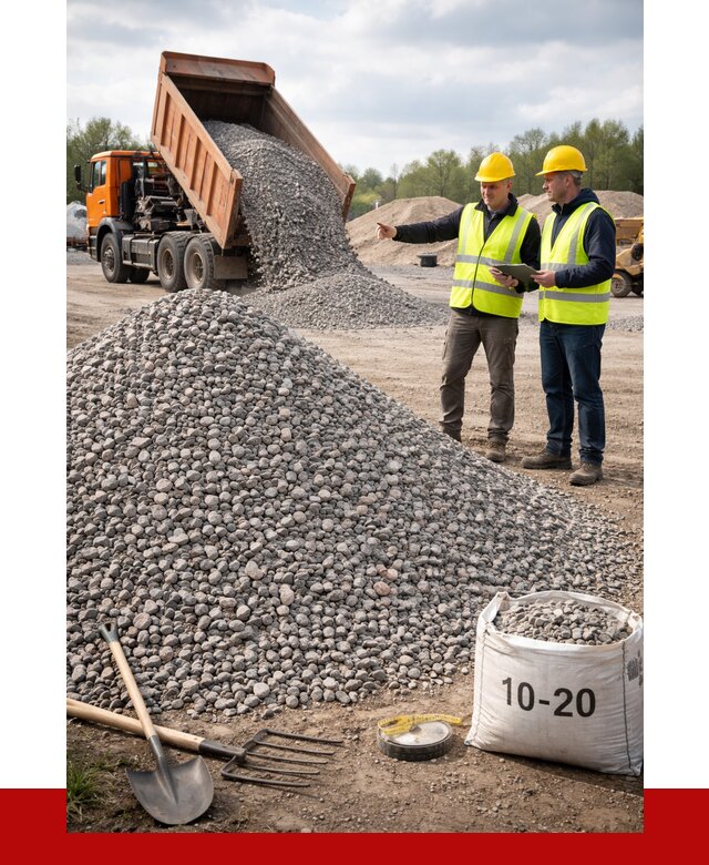 Гранитный щебень фракция 10-20 в Скопине от 4377 руб.|ПРОНЕРУДСкп
