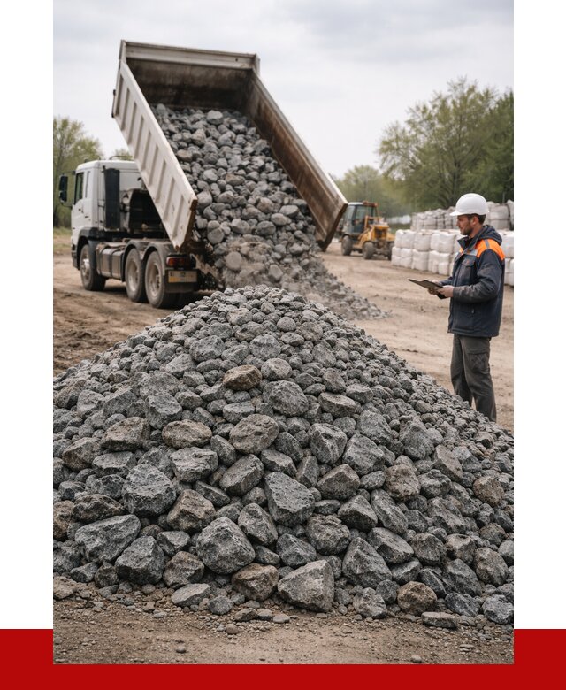 Гранитный щебень фракция 100-200 в Скопине от 4377 р. ПРОНЕРУДСкп