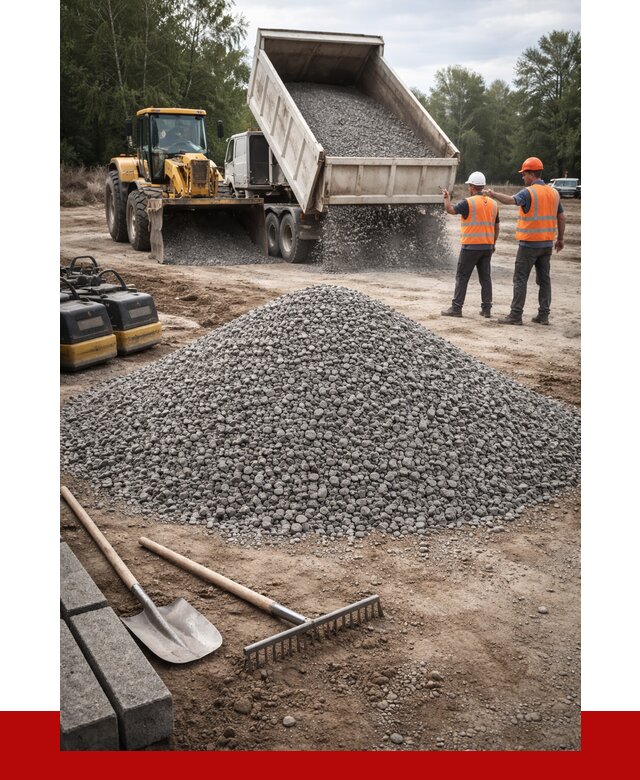 Гравийный щебень купить в Скопине от 2293 р. ПРОНЕРУДСкп