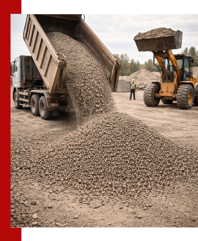 Гравийный щебень фракция 3–10 с доставкой в Скопине