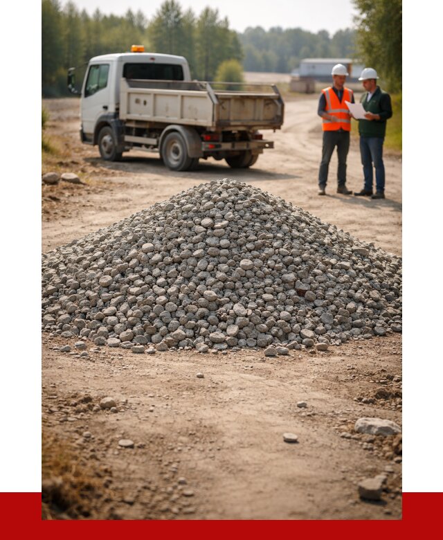 Гравийный щебень фракция 20-40 в Скопине от 1251 р. | ПРОНЕРУДСкп