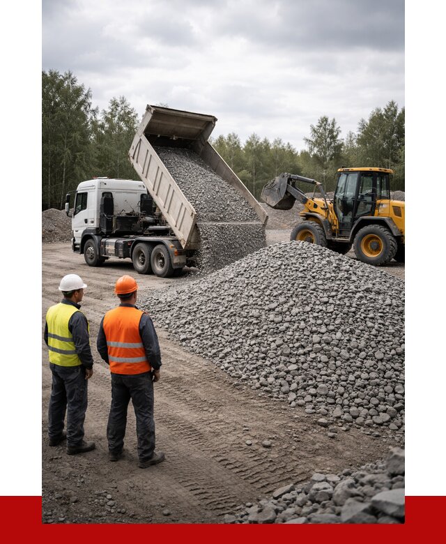 Гравийный щебень фракция 40-70 в Скопине от 9900р | ПРОНЕРУДСкп