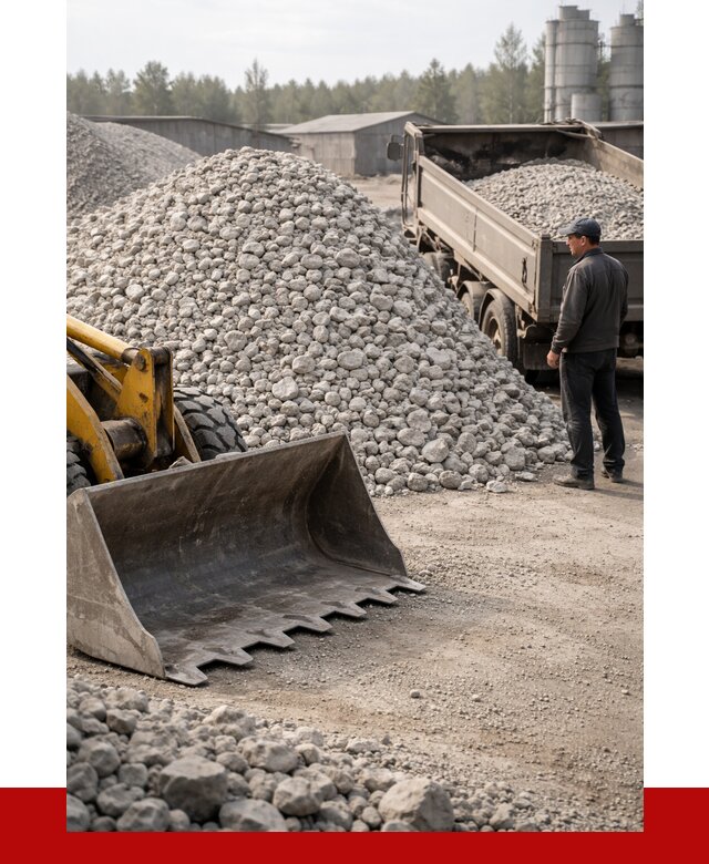 Известняковый щебень фракция 40-70 в Скопине от 4377 р. | ПРОНЕРУДСкп