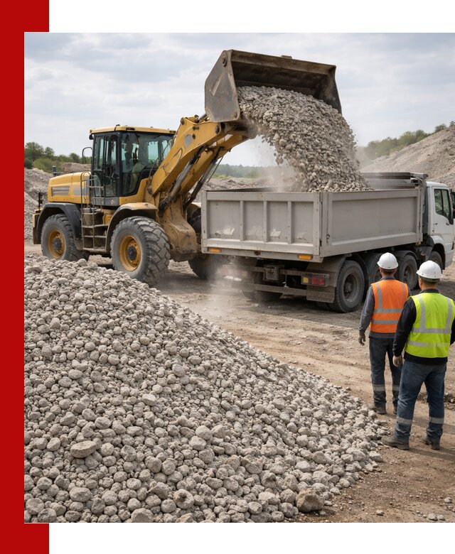 Доломитовый щебень фракция 40–71 доставка и продажа в Скопине