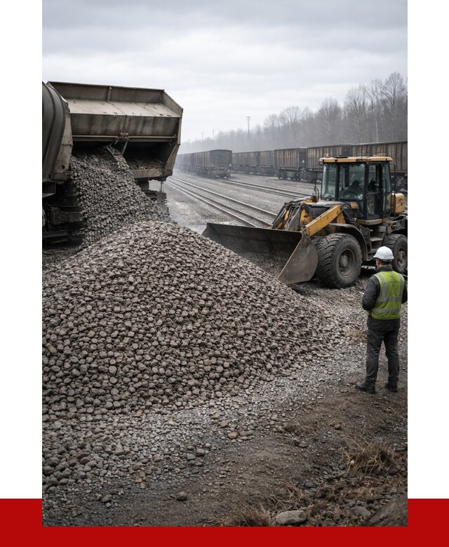 Купить железнодорожный щебень в Скопине от 2918 р. | ПРОНЕРУДСкп