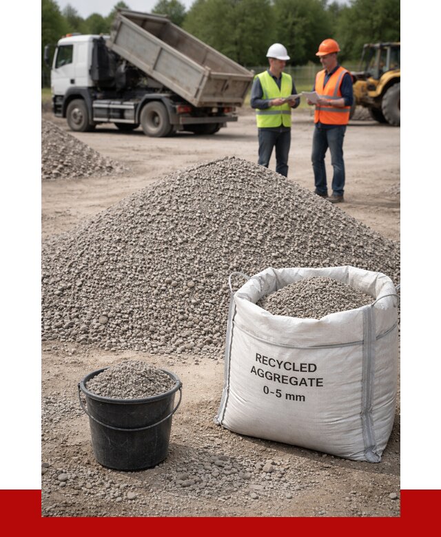 Вторичный щебень фракция 0-5 в Скопине от 1667 р. ПРОНЕРУДСкп