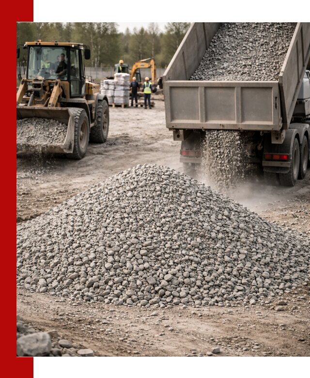 Вторичный щебень фракции 5-20 в Скопине — доставка и продажа крупнотоннажно