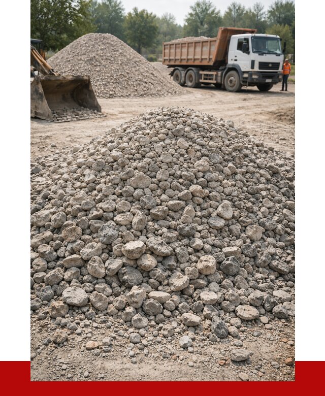 Вторичный щебень фракция 20-40 в Скопине от 2293 р ПРОНЕРУДСкп