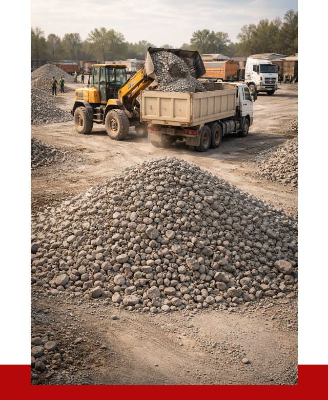 Вторичный щебень фракция 40-70 в Скопине от 1813 р, ПРОНЕРУДСкп