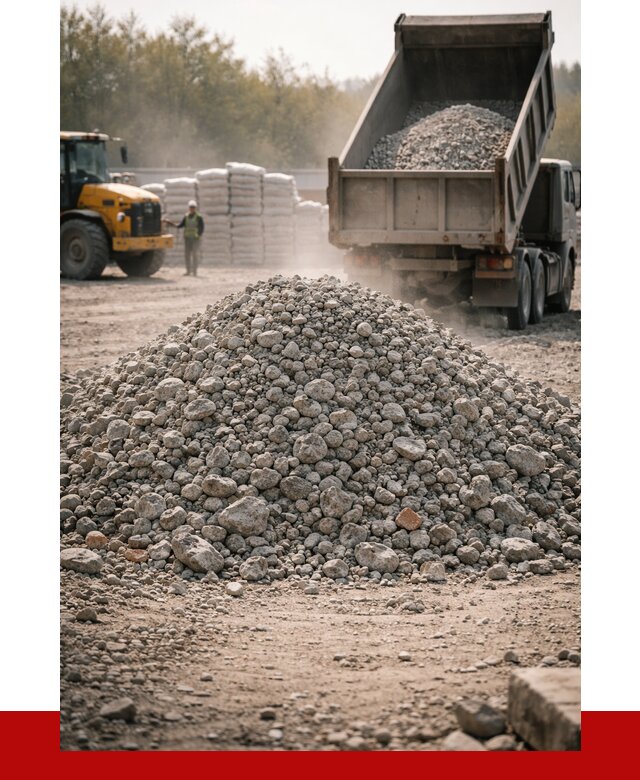Вторичный щебень фракция 70-150 в Скопине от 1459 р. | ПРОНЕРУДСкп