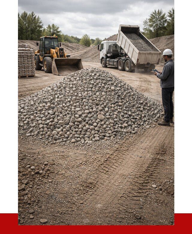 Купить бетонный щебень в Скопине, от 3335 р. ПРОНЕРУДСкп