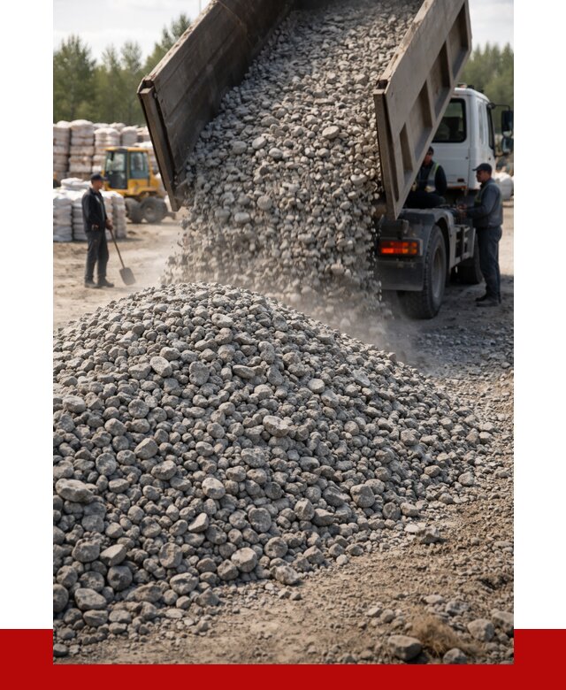 Бетонный щебень фракция 40-70 в Скопине от 1876 р. ПРОНЕРУДСкп