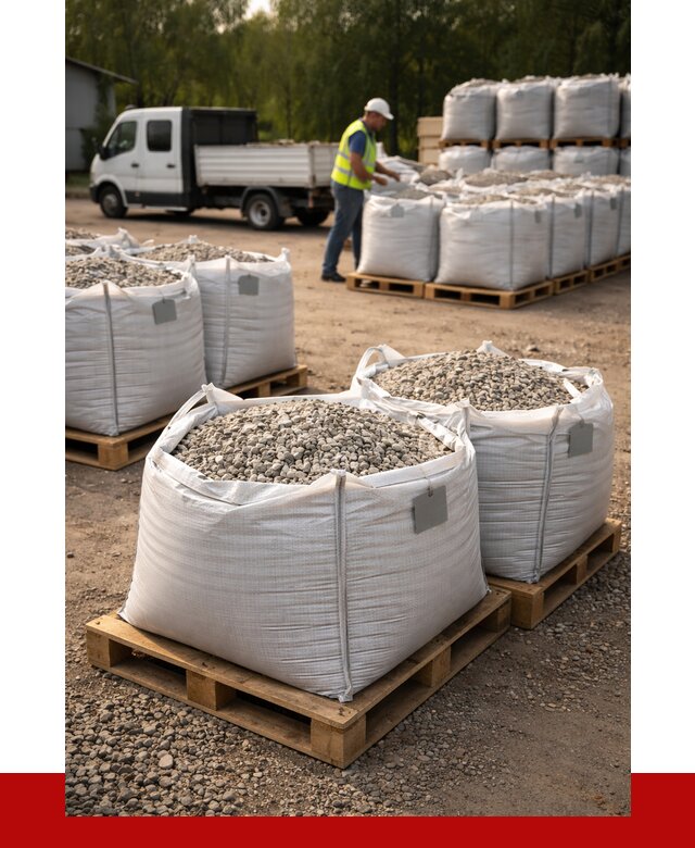Щебень в мешках с доставкой в Скопине от 4377 р. | ПРОНЕРУДСкп