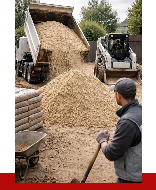 Мытый речной песок с доставкой в Скопине от 1511 р. | ПРОНЕРУДСкп