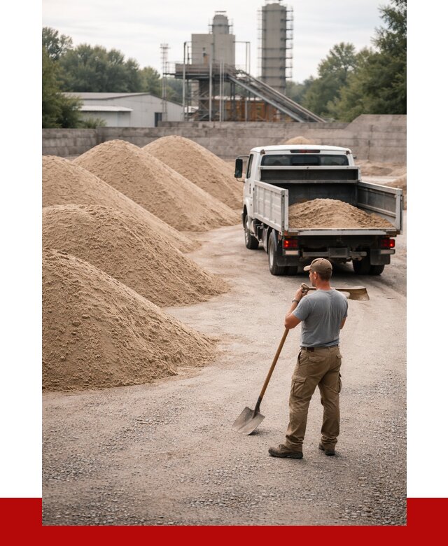 Мытый песок в Скопине от 1303 р. с доставкой ПРОНЕРУДСкп