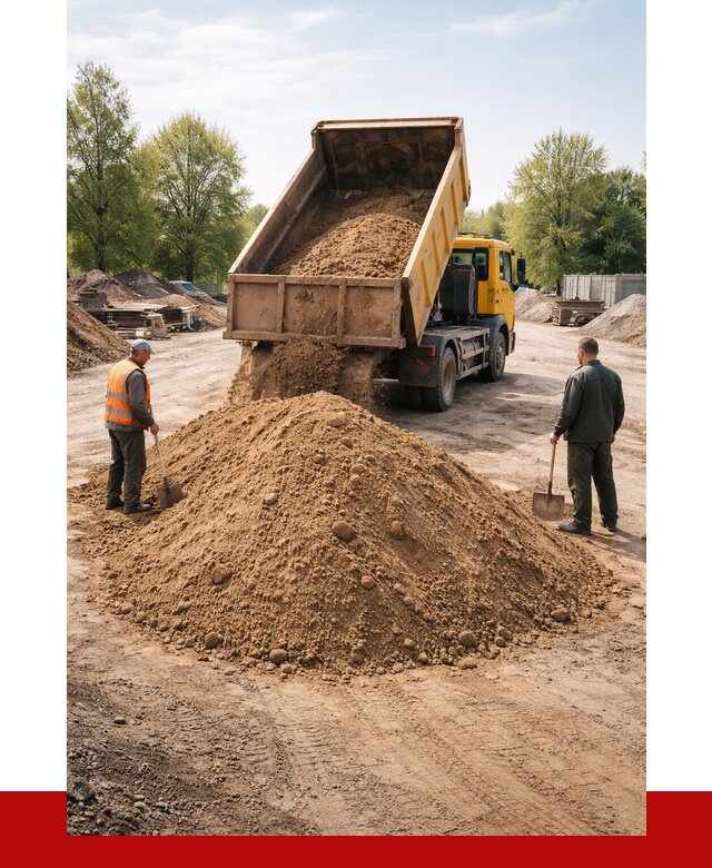 Пескогрунт в Скопине от 4377 р. с доставкой от ПРОНЕРУДСкп