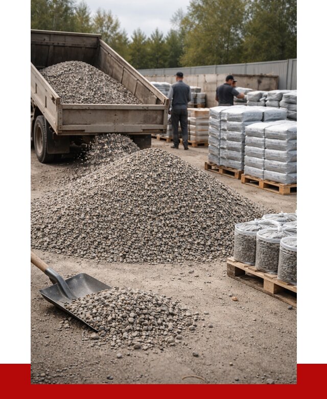 Гравий фракция 5-20 в Скопине купить от 2397 р. ПРОНЕРУДСкп