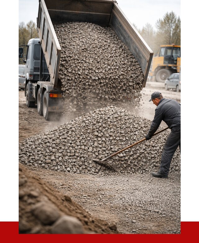 Гравий фракция 20-40 в Скопине от 2605 р. доставка | ПРОНЕРУДСкп