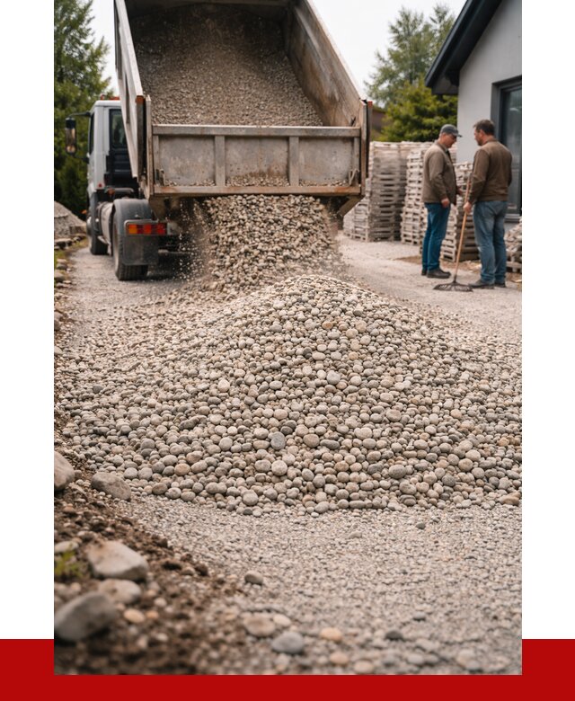 Галька речная в Скопине от 2814 р. с доставкой, ПРОНЕРУДСкп
