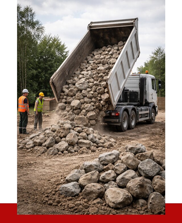 Купить булыжник в Скопине с доставкой от 4689 р. за куб | ПРОНЕРУДСкп