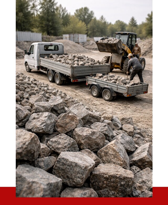 Купить бутовый камень гранитный в Скопине от 2918 р. | ПРОНЕРУДСкп