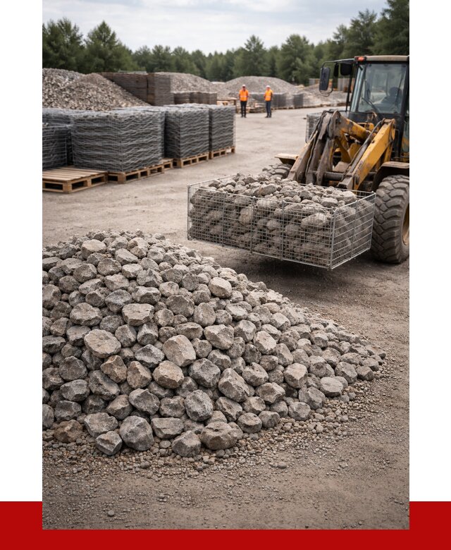 Камень для габионов фракция 70-150 в Скопине от 4377 р. | ПРОНЕРУДСкп