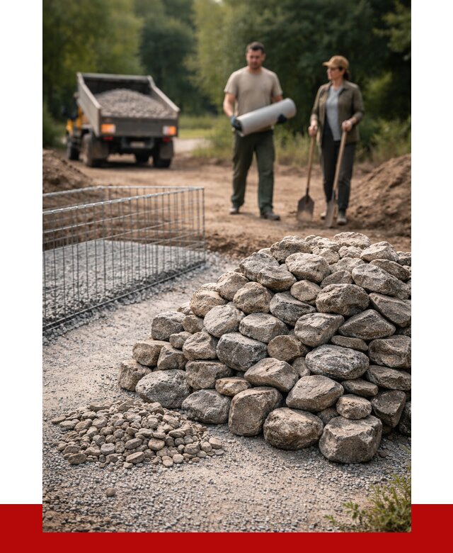 Камень для габионов фракция 100-200 в Скопине от 5002 р. | ПРОНЕРУДСкп