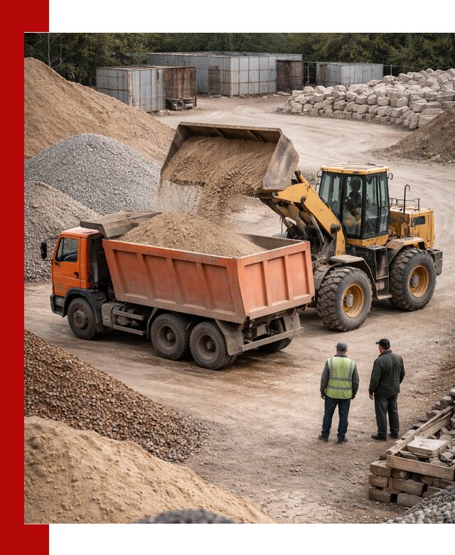 Доставка сыпучих смесей и смесей для стройки в Скопине