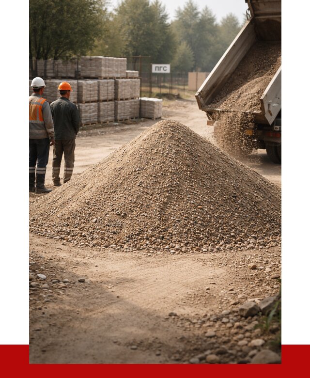 ПГС С1 с доставкой в Скопине от 2918 р. за куб | ПРОНЕРУДСкп