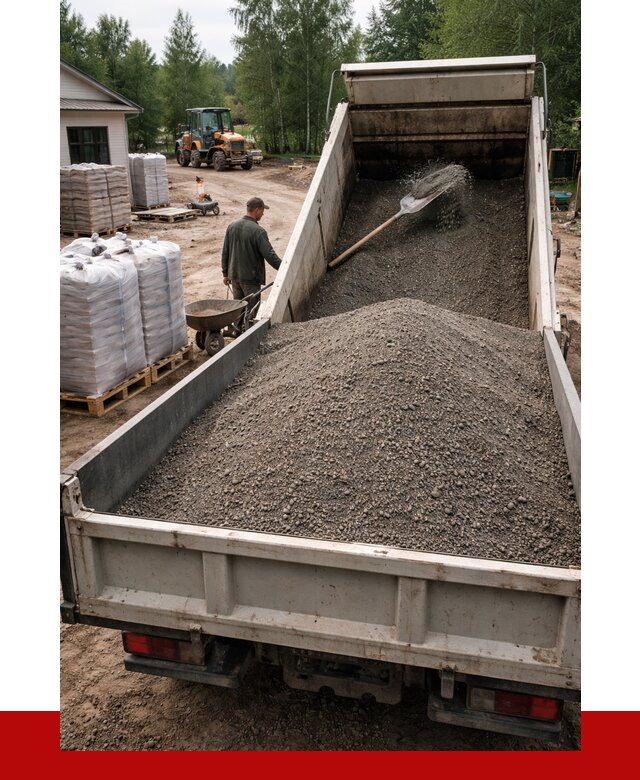 ЩПС с доставкой в Скопине от 2188 р. за куб | ПРОНЕРУДСкп