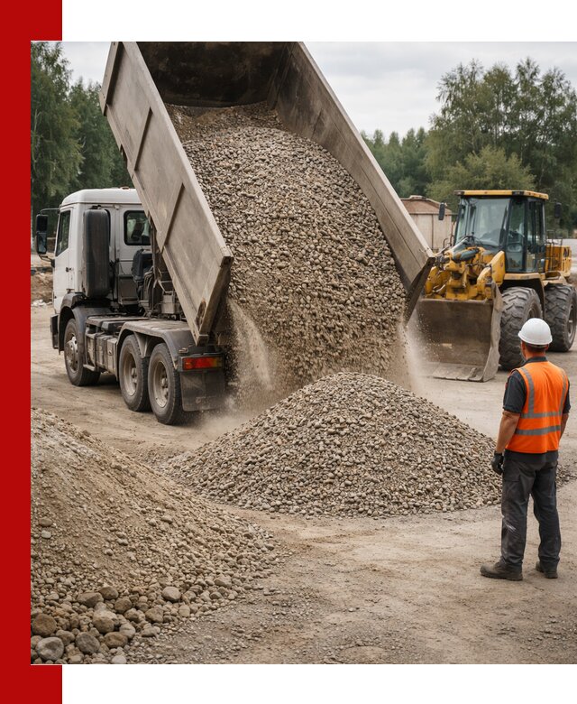Доставка щпс в Скопине — щебеночно-песчаная смесь под заборы и дорожки
