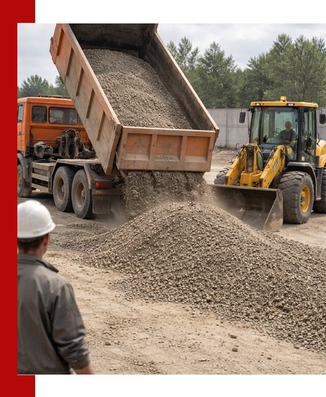 Доставка щпс С8 самосвалами в Скопине от производителя