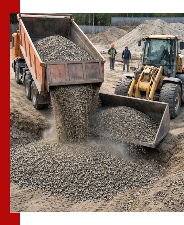 Доставка щпс С9 самосвалами по выгодным тарифам в Скопине