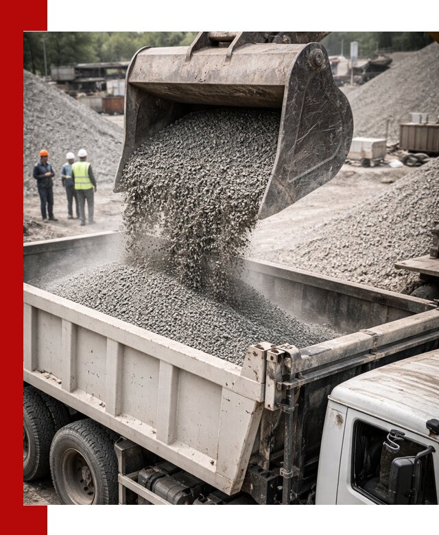 Отсев и крошка для строительства и дорожных работ в Скопине