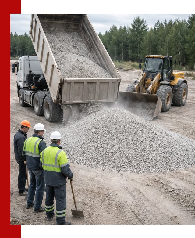 Известняковый отсев 0-5 доставка в Скопине быстро и выгодно