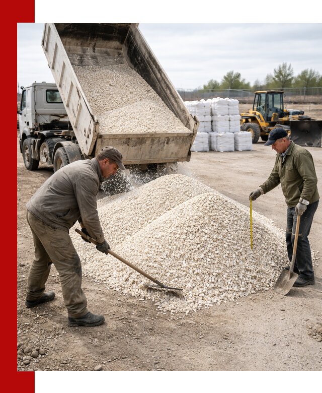 Мраморная крошка с доставкой и разгрузкой в Скопине