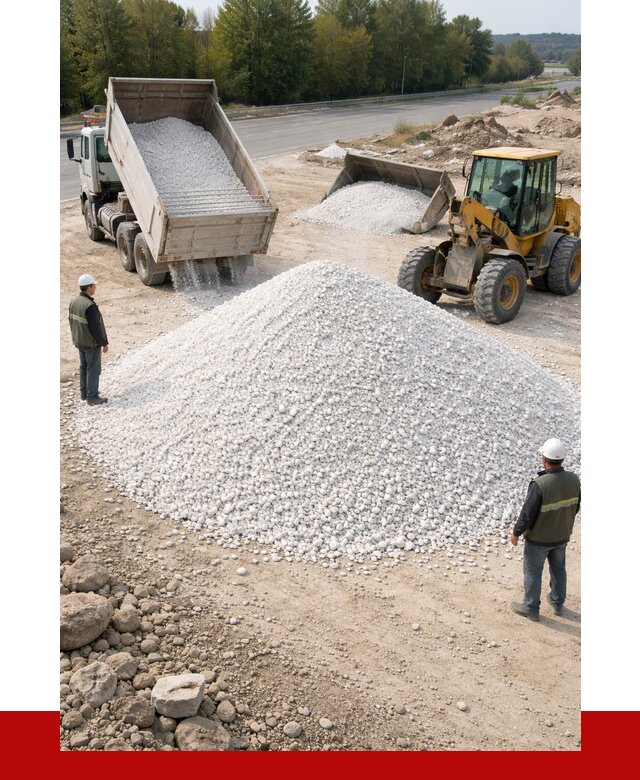 Белая мраморная крошка в Скопине от 4377 р. с доставкой | ПРОНЕРУДСкп