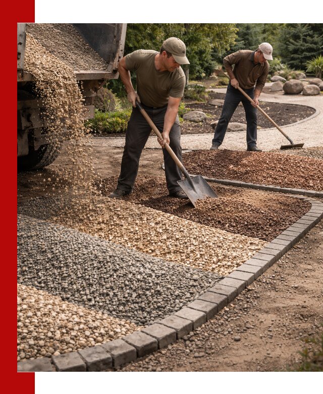 Декоративная крошка для ландшафта в Скопине — продажа и доставка