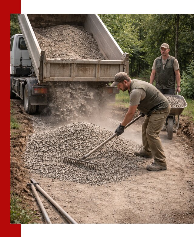 Каменная крошка для дорожек с доставкой в Скопине