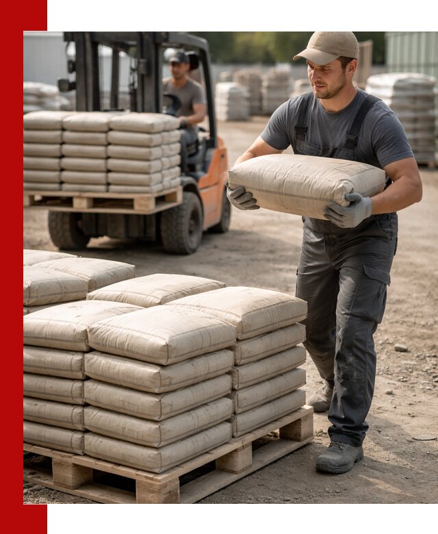 Доставка цемента в мешках оптом и в розницу в Скопине