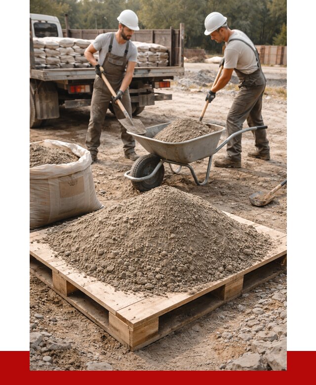 Цементно песчаная смесь М100 в Скопине от 5419 р. за куб | ПРОНЕРУДСкп