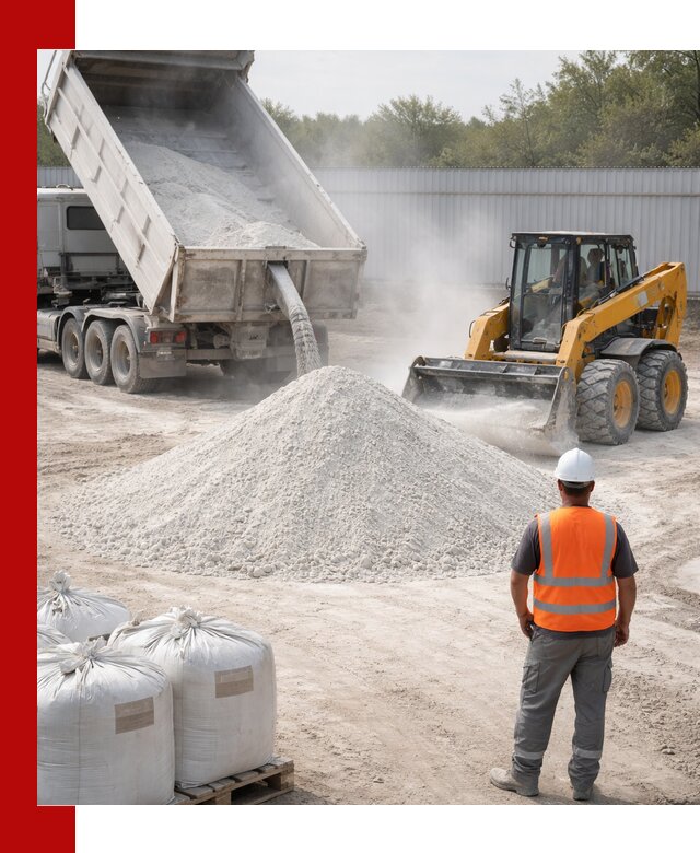 Доставка и продажа известняковой муки в Скопине