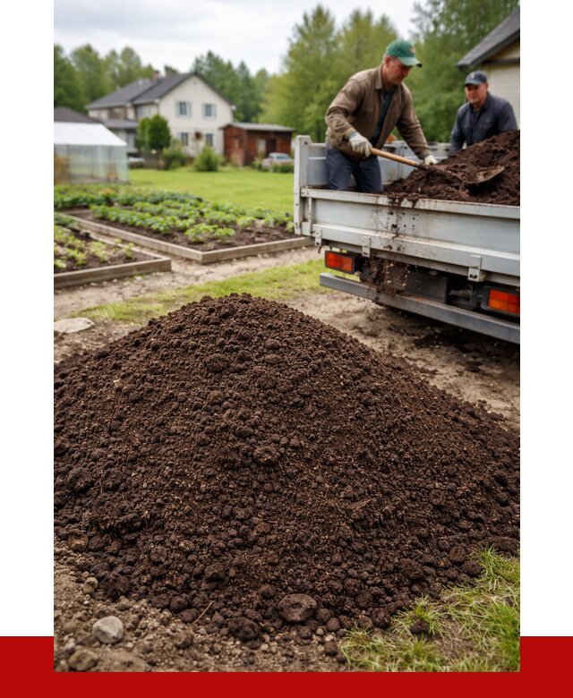 Плодородный грунт в Скопине с доставкой от 4377 р. | ПРОНЕРУДСкп