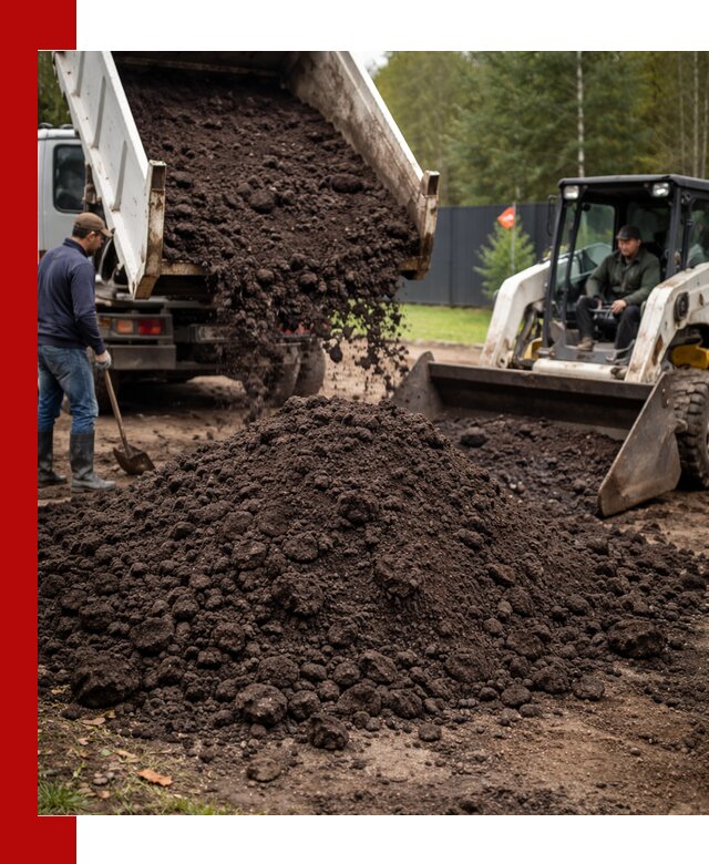 Плодородный грунт с доставкой в Скопине для садов и огородов