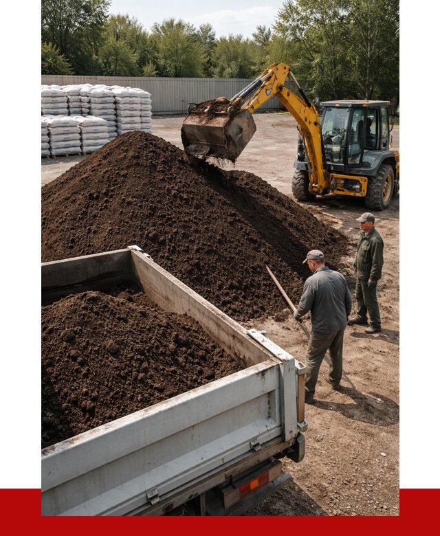 Растительный грунт с доставкой в Скопине от 3335 р. | ПРОНЕРУДСкп