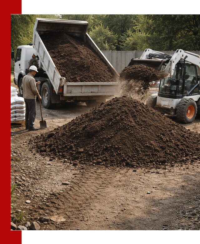 Доставка растительного грунта в Скопине от производителя оптом и в розницу