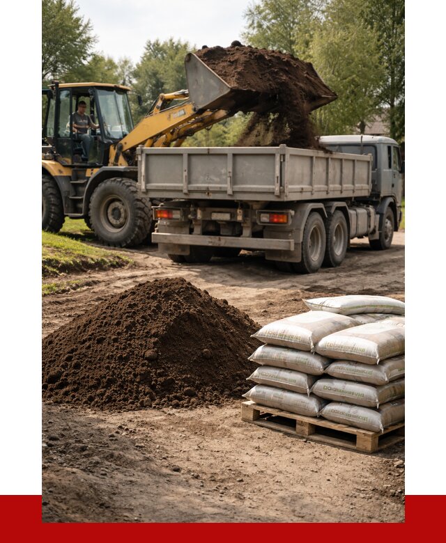 Почвогрунт в Скопине с доставкой от 3335 р. за куб | ПРОНЕРУДСкп