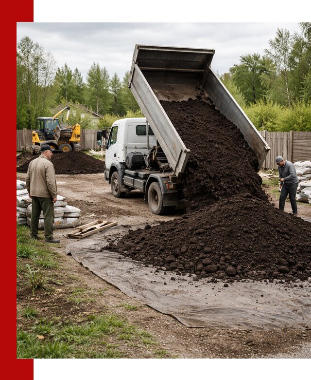 Доставка качественного почвогрунта в Скопине оптом и в розницу